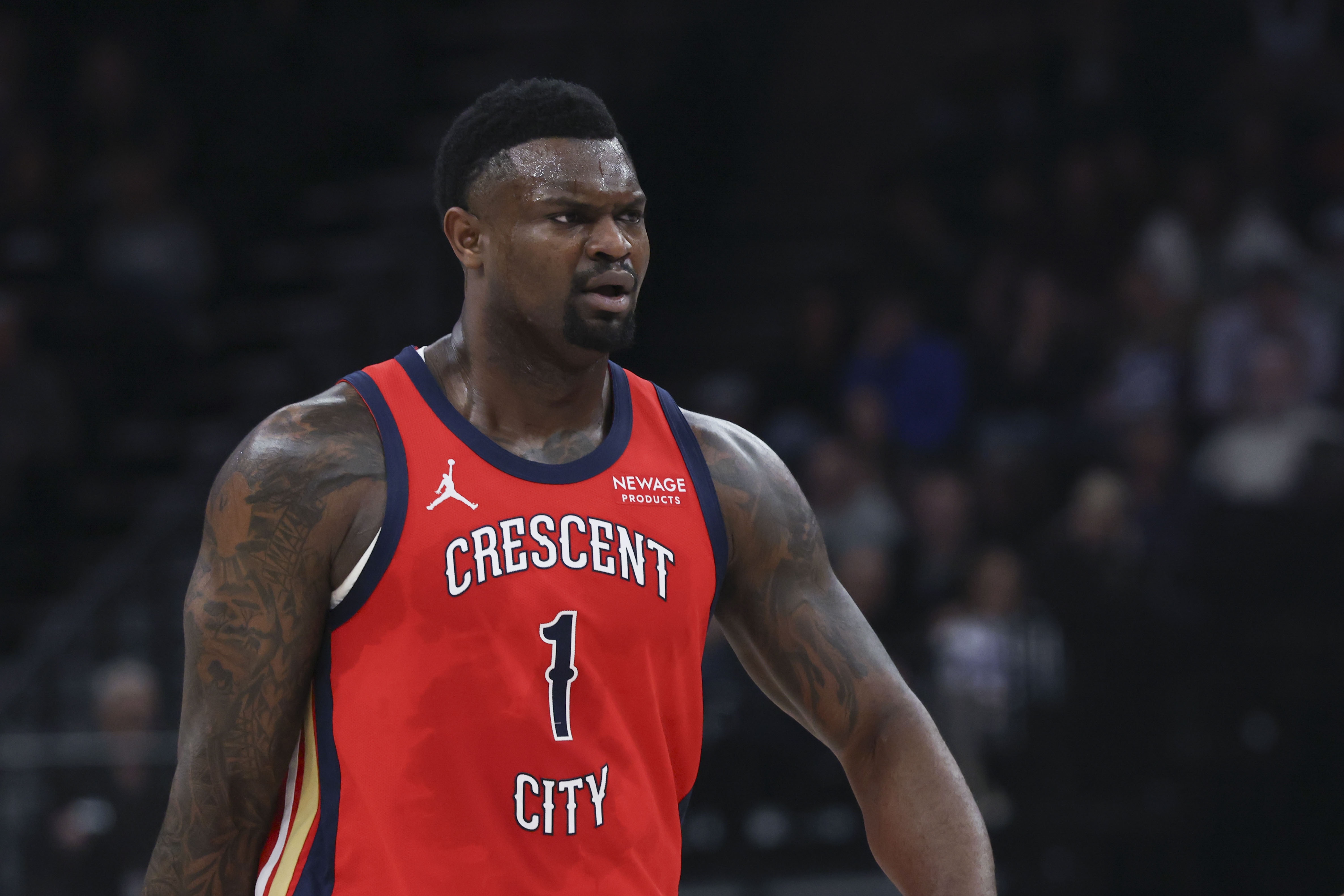 官网公告-高效表现但出现关键失误！锡安10中7&amp;罚球9中7 砍下21分5板2帽